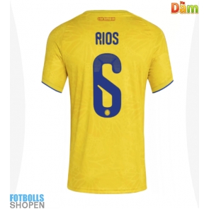 Billiga Colombia Richard Rios #6 Hemmatröja Dam VM 2026 Kortärmad